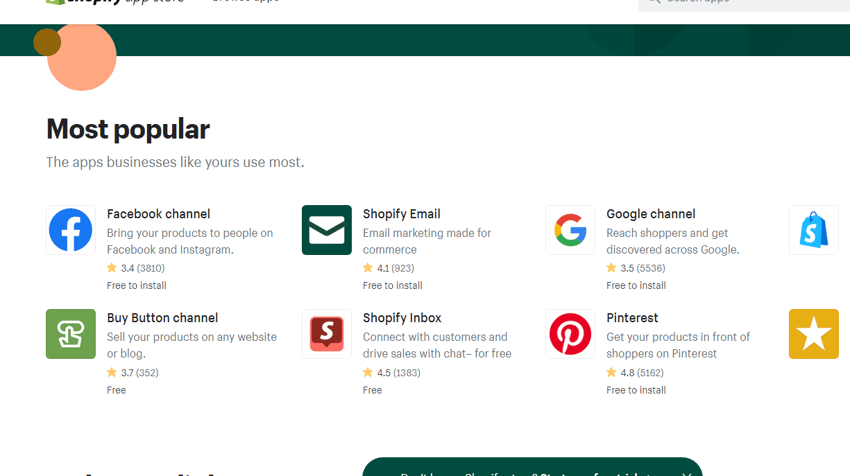 Shopify apps