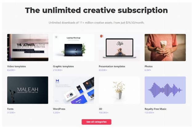 Envato Elements Subscription