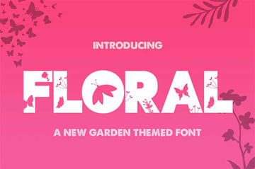 Floral Natural Fonts