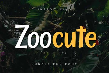 ZooCute Organic Font