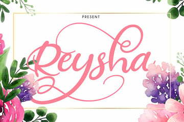 Reysha Nature Fonts