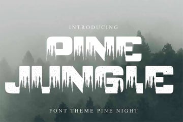 Pine Jungle Organic Font