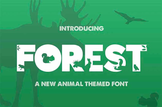 Forest Natural Fonts
