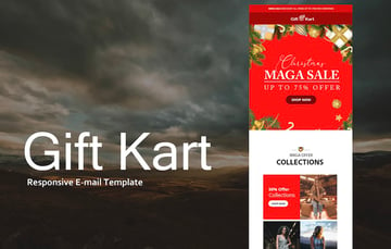 Gift Kart - Christmas Email Template