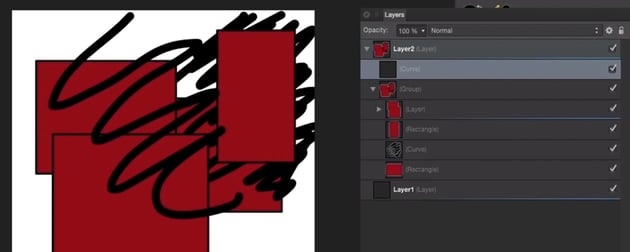 Affinity Designer Layers