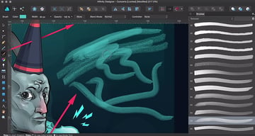 Affinity Designer brushes