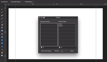 Affinity Designer Guides Manager