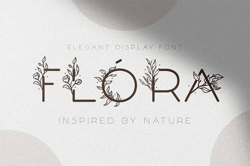 Flora Natural Fonts