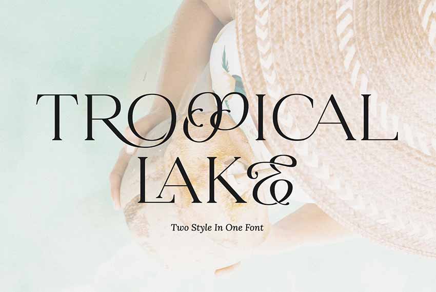 Tropical Lettering