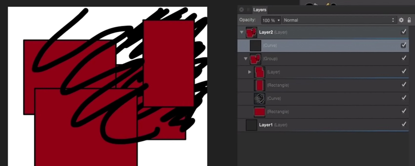 Affinity Designer Layers