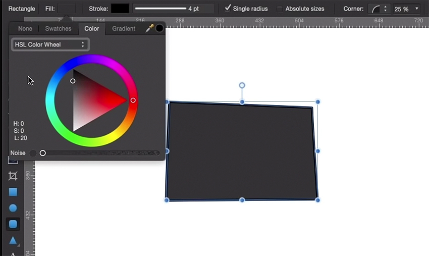 Affinity Designer Fills