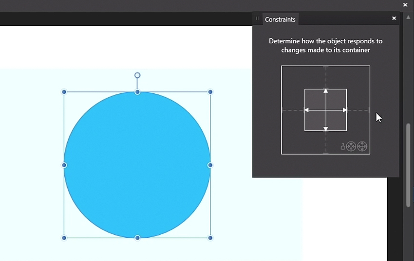 Affinity Designer Constraints