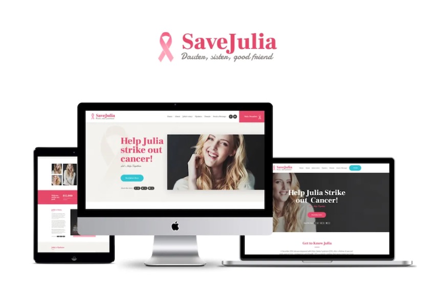 Save Julia - Fundraiser WordPress Theme
