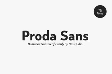 Proda Sans Family