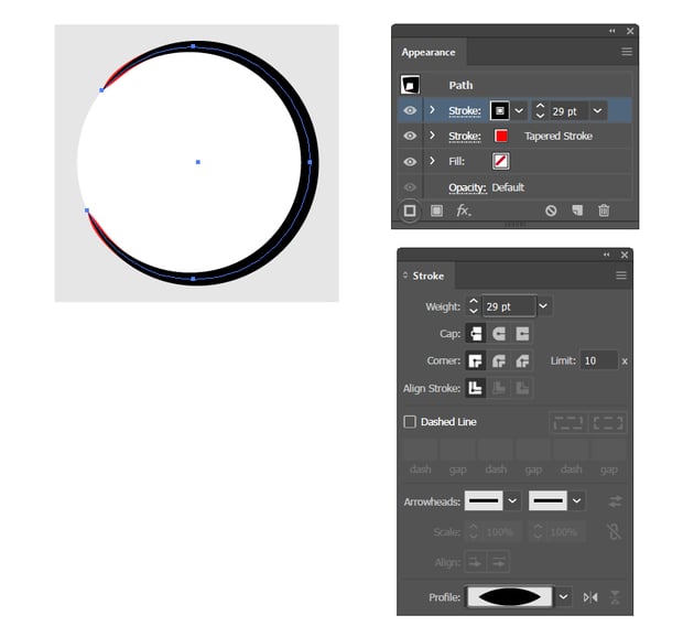 how to add black stroke to demon slayer emblem background