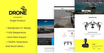 Drone - Single Product WordPress Theme