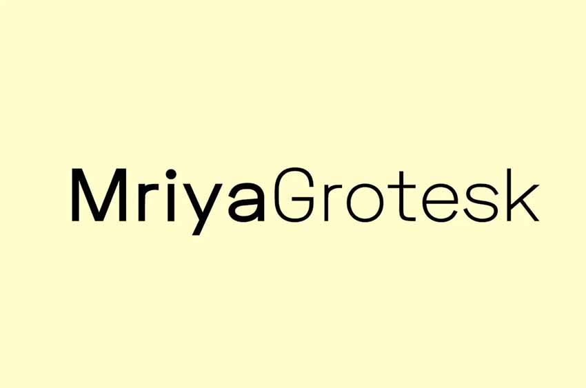 Mriya Grotesk 