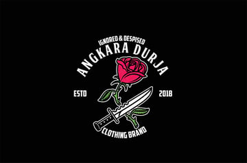 Angkara Durja Rose Emblem