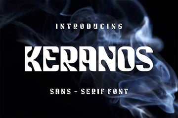 Keranos Stylized Fonts