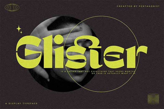 Glister Decorative Font Styles