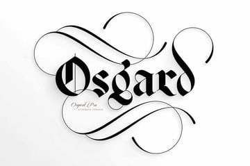 Osgard Pro Decorative Font