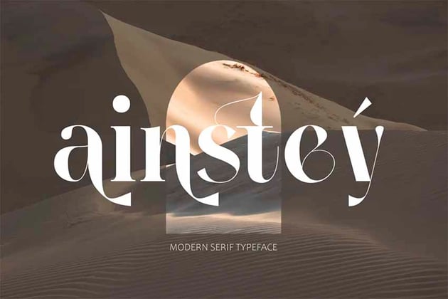 Ainstey Stylized Fonts