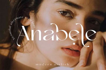 Anabele Decorative Font Styles