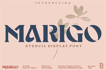 Marigo Wide Serif Font