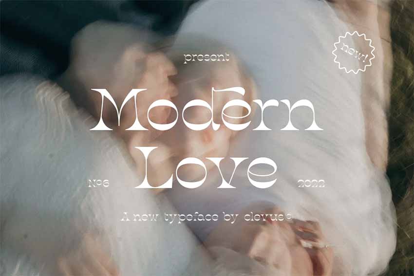 Modern Love Decorative Font
