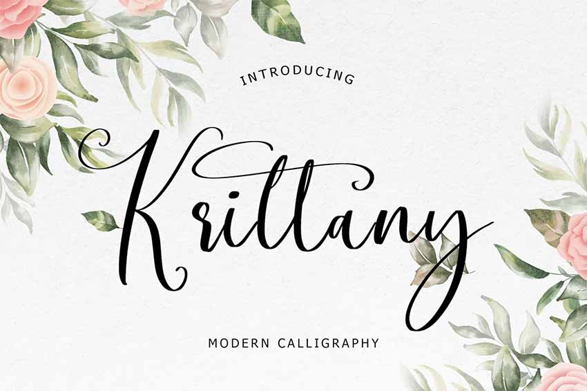 Krittany Ornate Fonts
