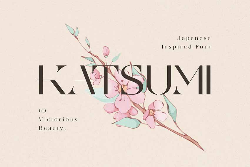 Katsumi Decorative Font