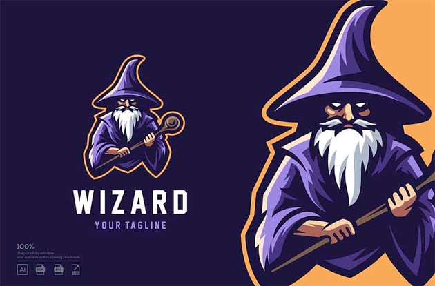 eSports Wizard Logos