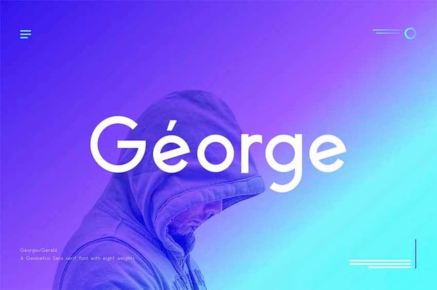 George Sans Typeface