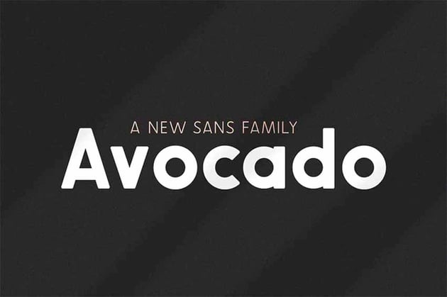 Avocado Sans Font Family