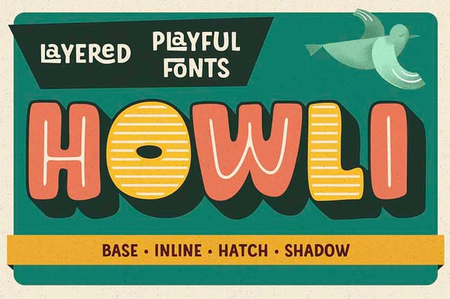 Howli Layered Fonts