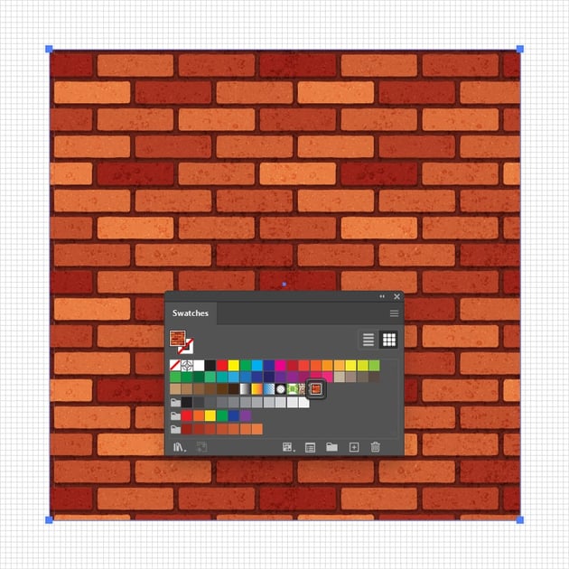 apply a brick wall pattern in illustrator