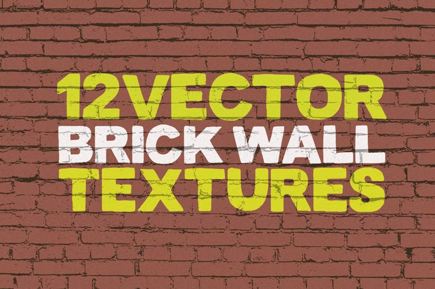vector brick wall textures