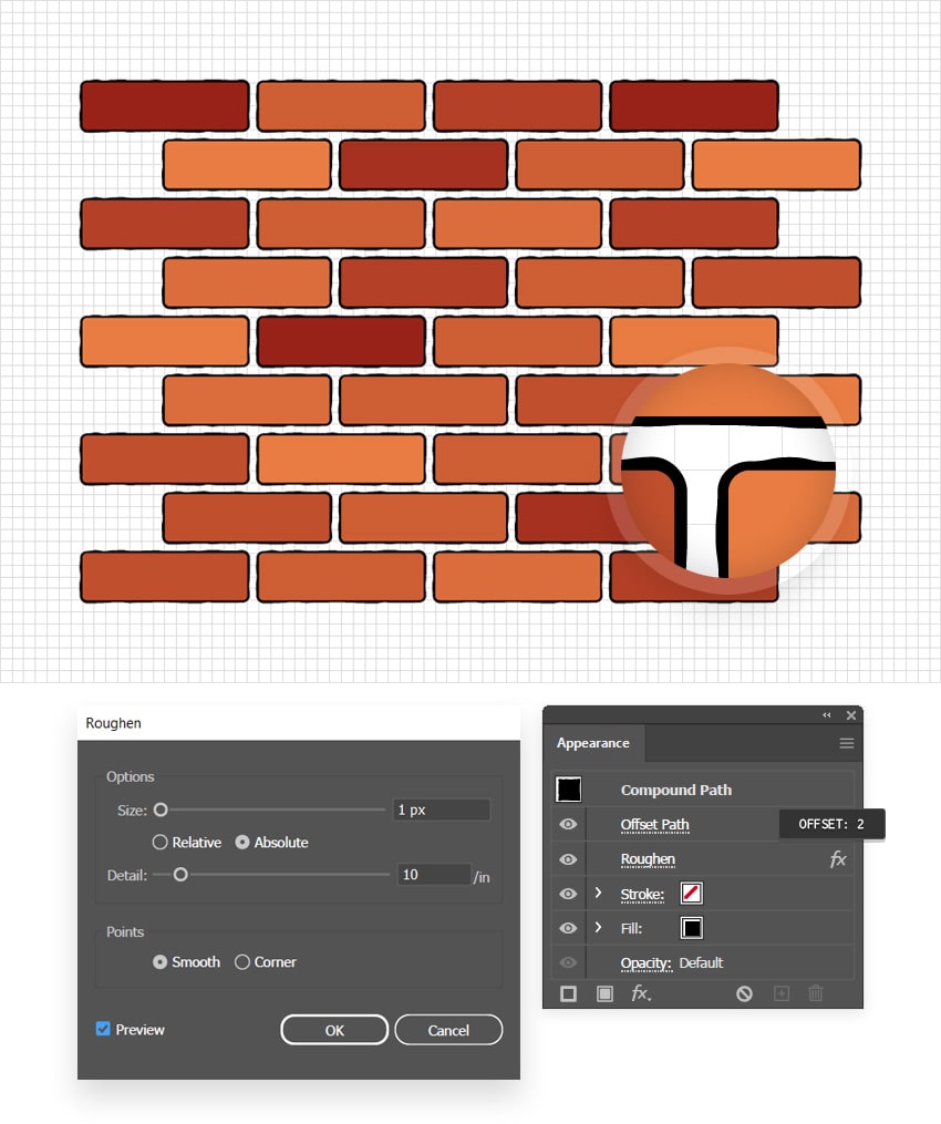 brick pattern illustrator download