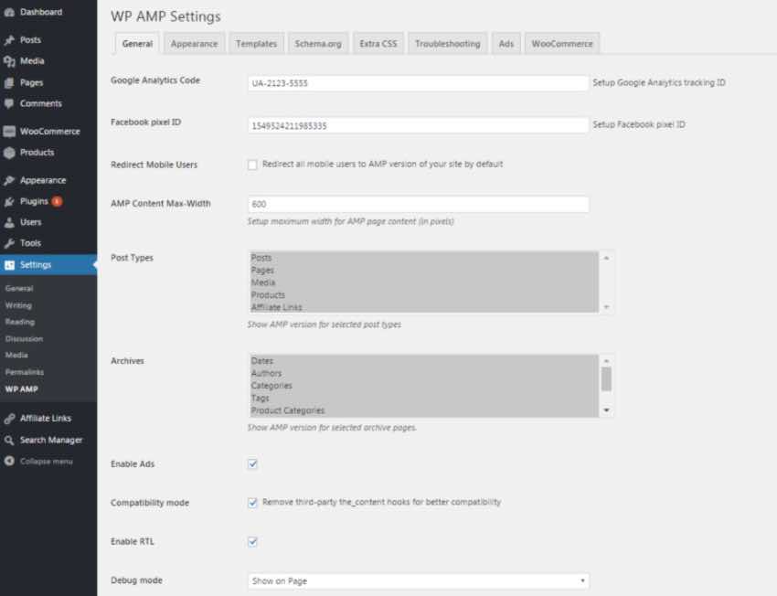 WP AMP — Accelerated Mobile Pages for WordPress and WooCommerce
