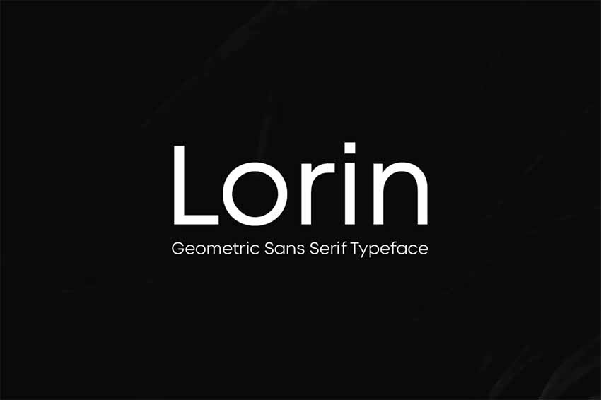 Lorin Typeface