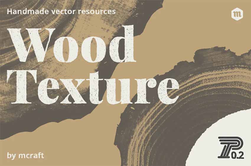 Wood Grain Texture Vector