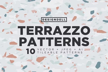 terrazzo vector patterns