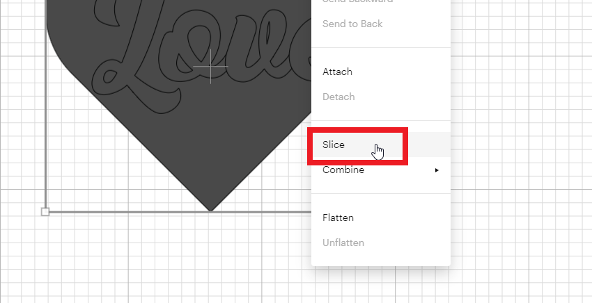 1.3 Right click and Slice