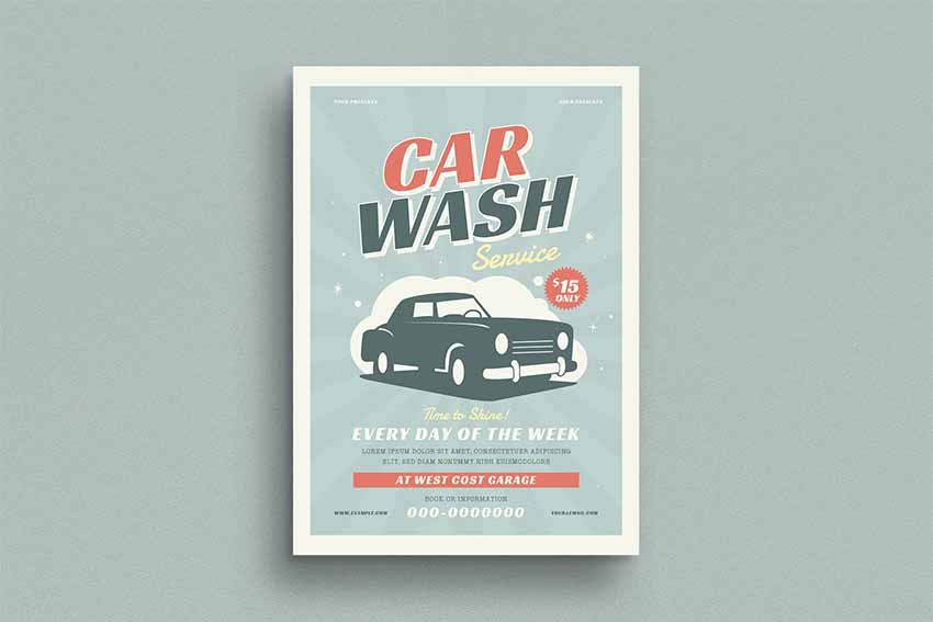 Flyers for Car Wash