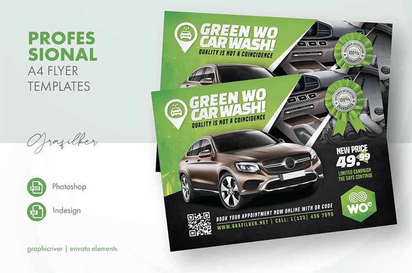 Car Wash Flyer Template