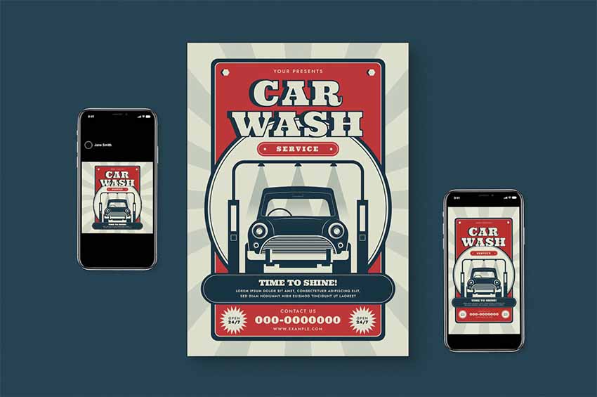 Car Wash Flyer Ideas