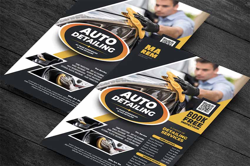 Detailing Flyer Template