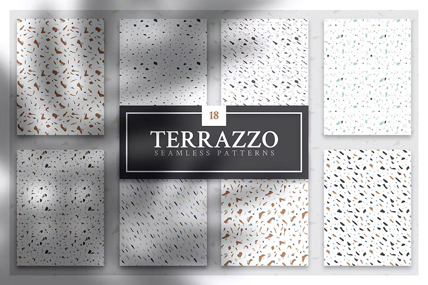terrazzo pattern collection