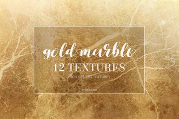 12 Gold Marble Textures