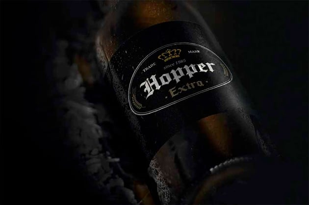 Hopper Craft Beer Logo Design